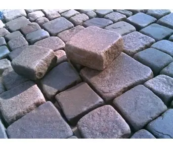 Пісковик, бруківка торцьована